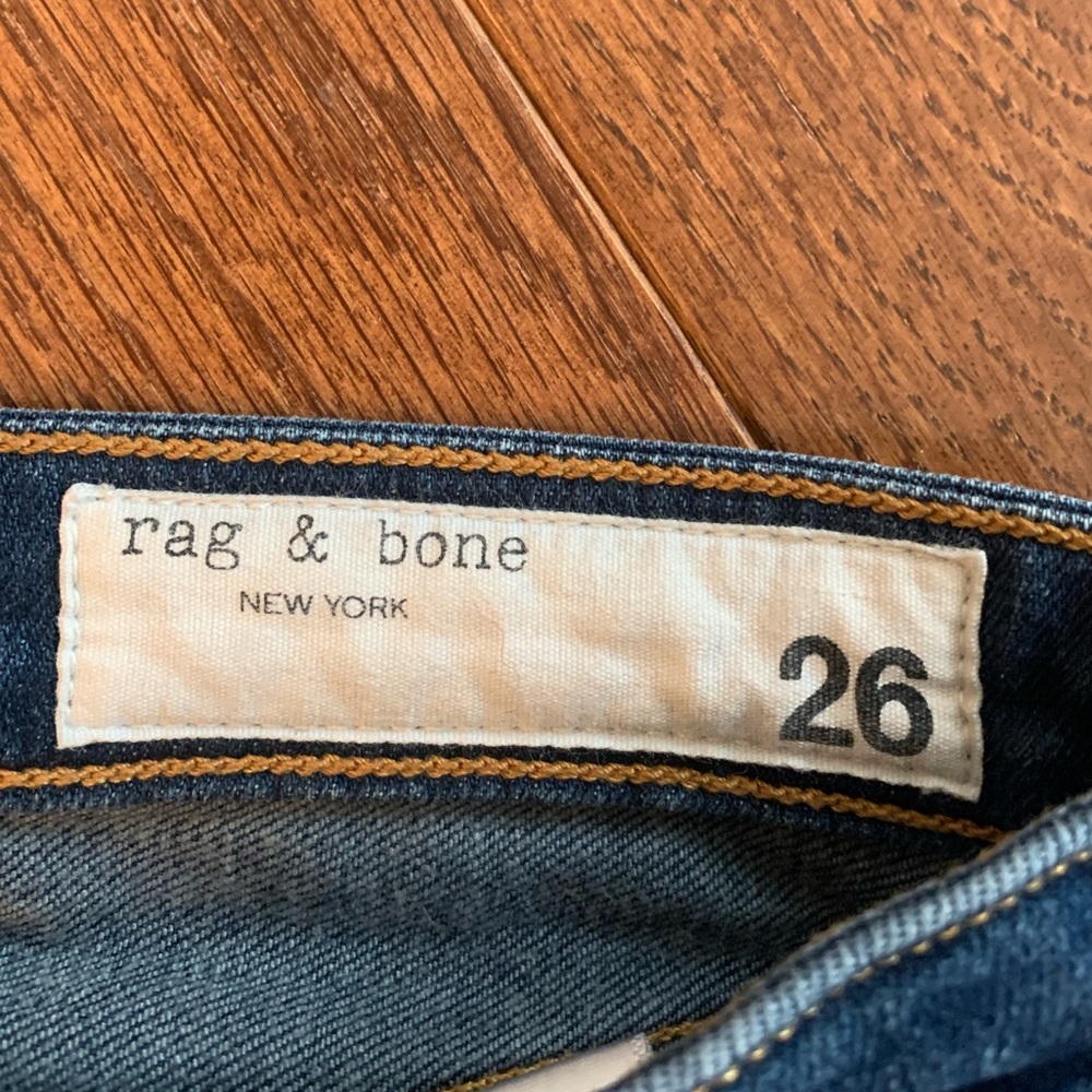 Rag & Bone Dre Low-Rise Slim Boyfriend Jeans - Picture 3 of 5